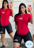 Conjunto CD-06 ROJO/NEGRO