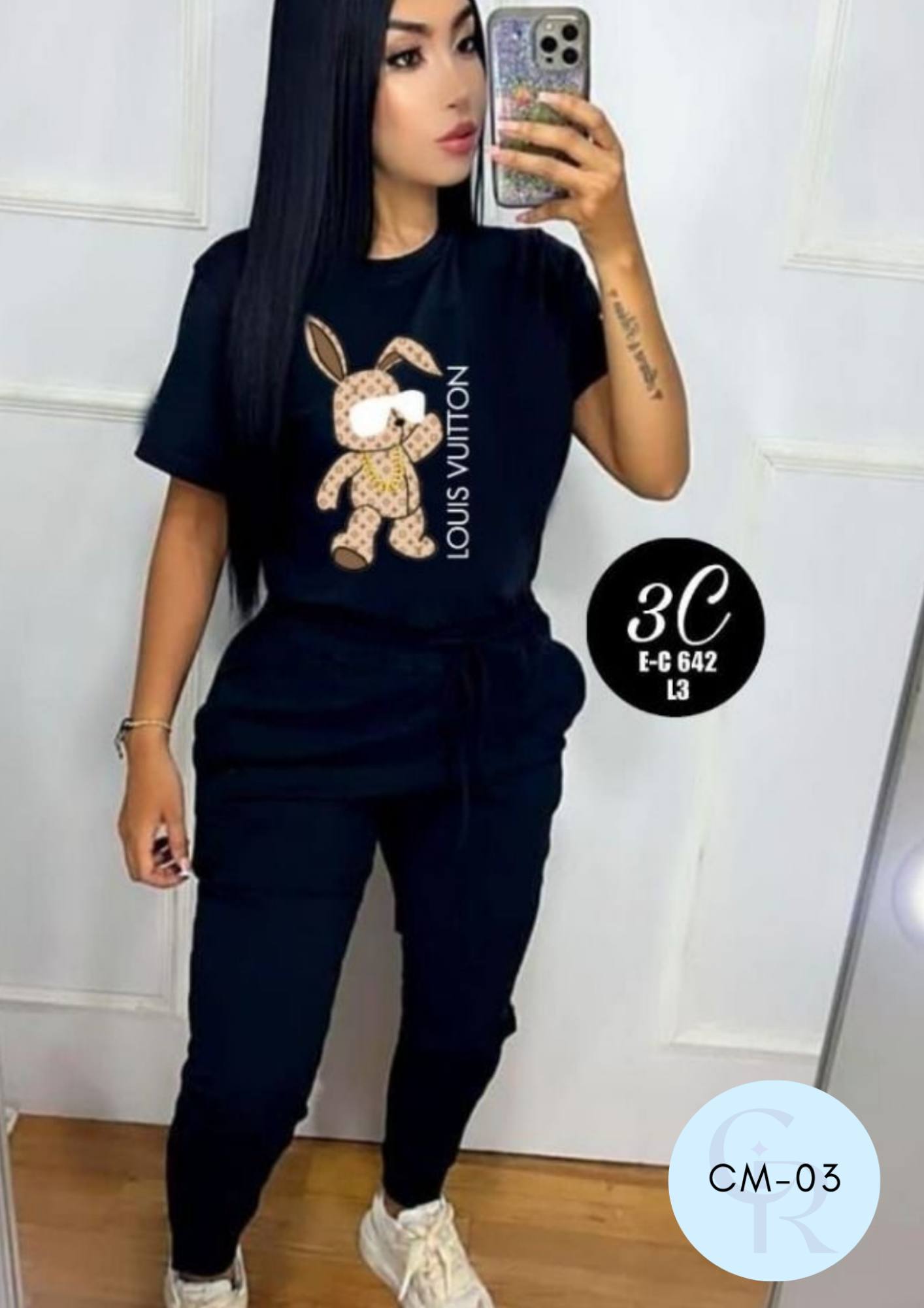 Conjunto CM-03 NEGRO
