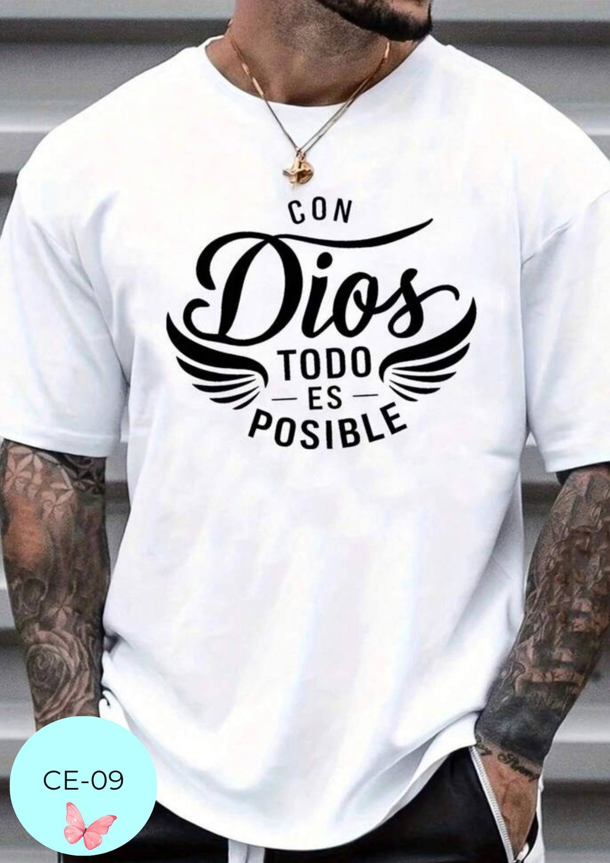 Camiseta CE-09 BLANCO
