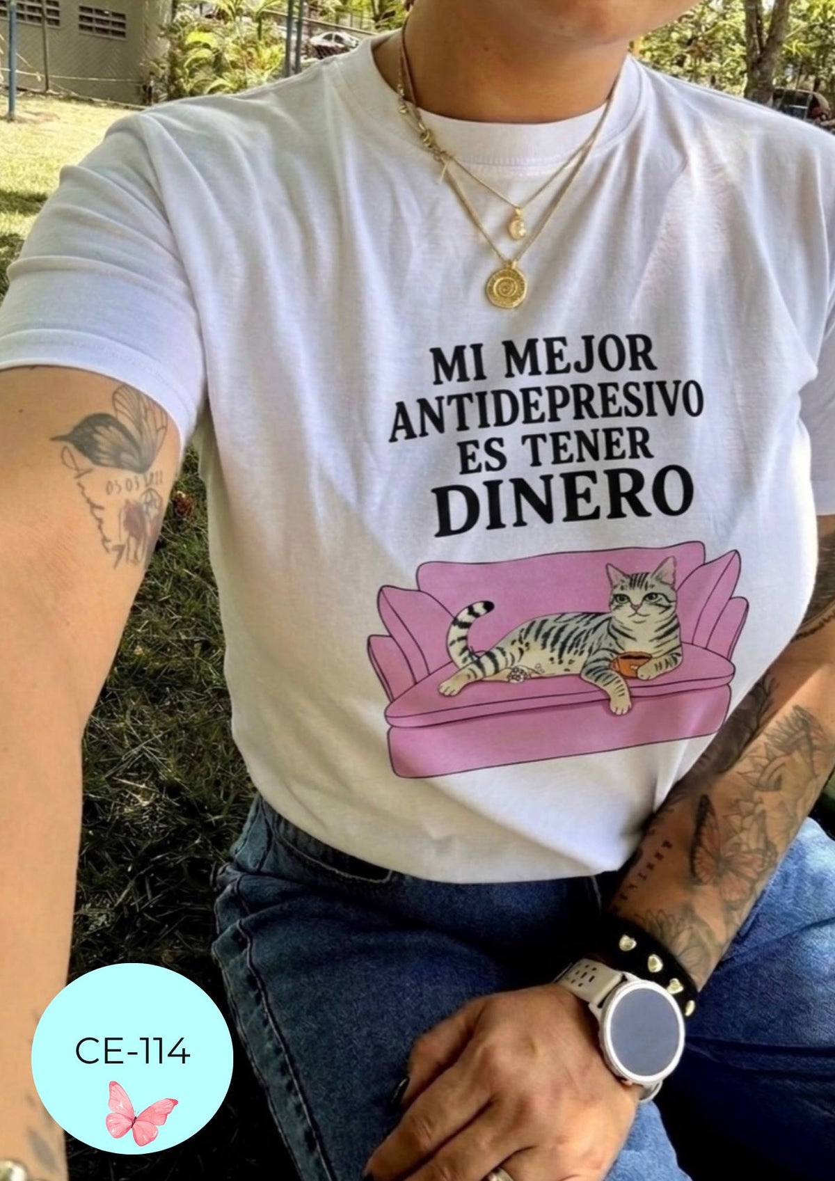 Camiseta CE-114 BLANCA