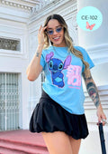 Camiseta CE-102 CELESTE